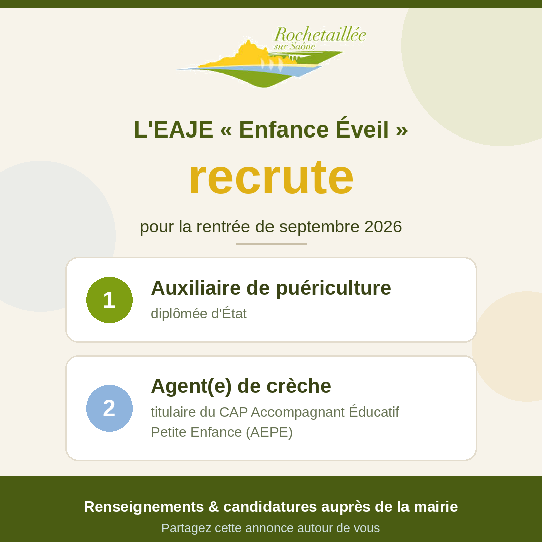 recrutement eaje